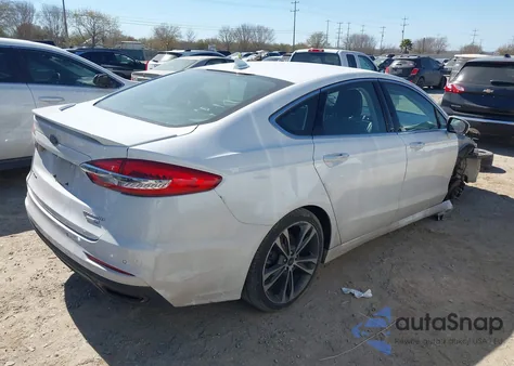 2019 Ford Fusion Titanium from USA, damaged, VIN 3FA6P0D98KR124086
